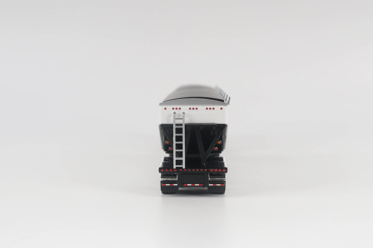 B-Train Grain Trailers - White with Black Frame