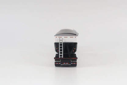 B-Train Grain Trailers - White with Black Frame