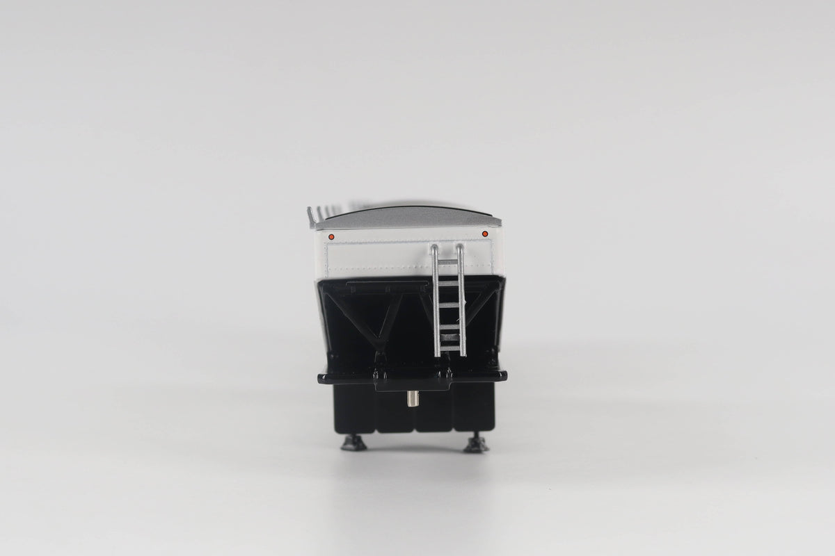 B-Train Grain Trailers - White with Black Frame