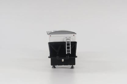B-Train Grain Trailers - White with Black Frame
