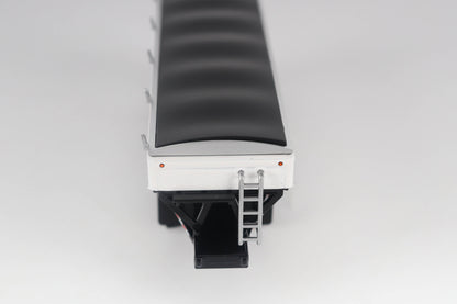 B-Train Grain Trailers - White with Black Frame