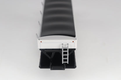 B-Train Grain Trailers - White with Black Frame