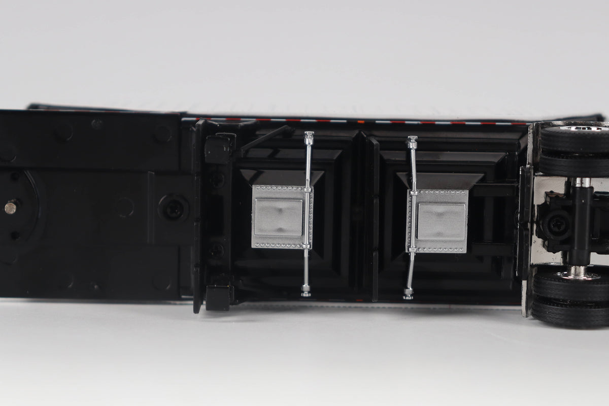 B-Train Grain Trailers - White with Black Frame