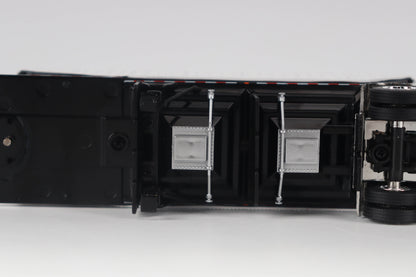 B-Train Grain Trailers - White with Black Frame