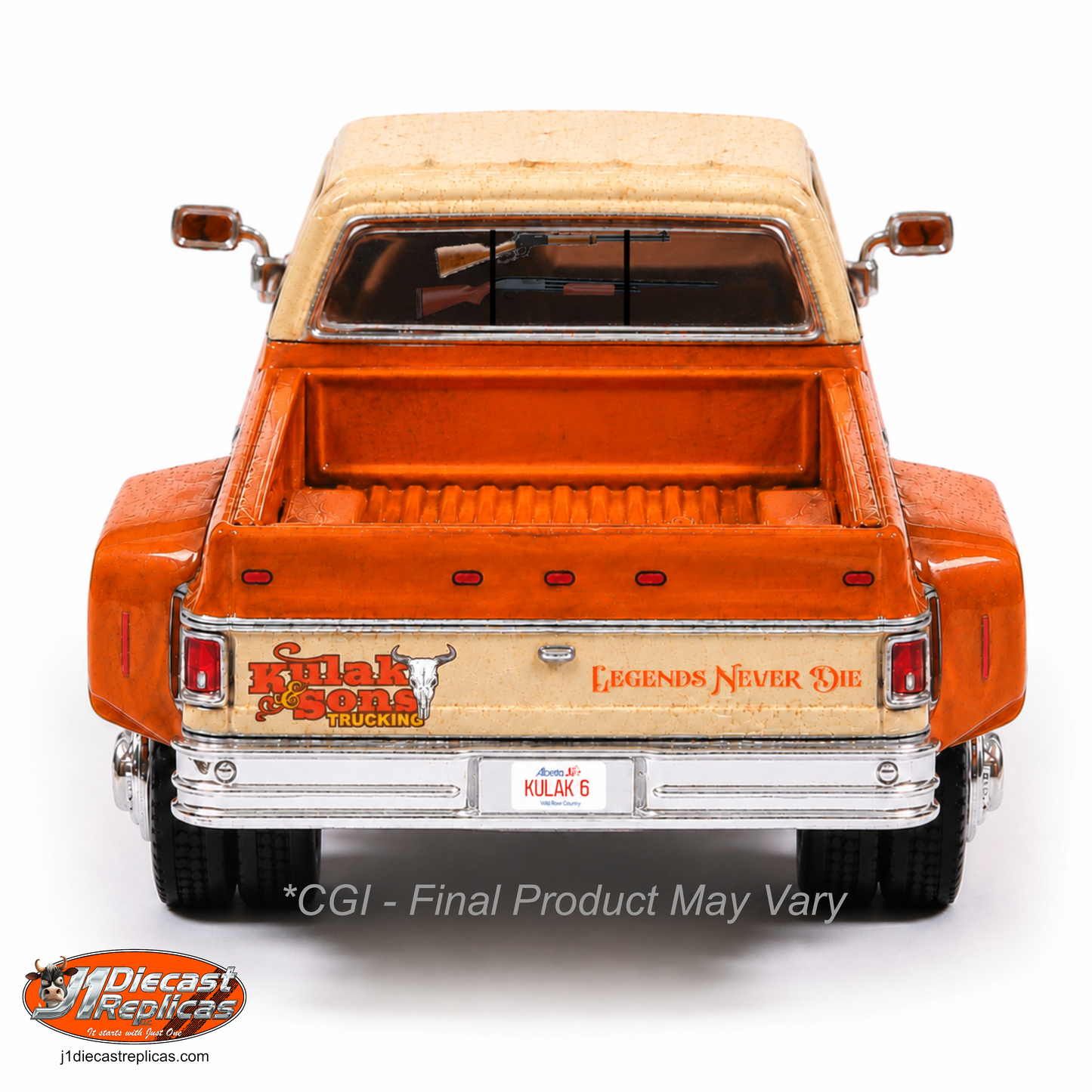1:64 Diecast GMC Crew Cab Dually - Kulak & Sons 6