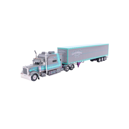 1:64 Peterbilt Model 379 Big-Bunk with 53' Tri-Axle Van - TransAmerica Transportation