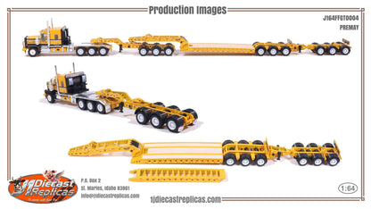 1:64 Kenworth C500 with 3x3x3 Heavy Lowboy - Premay