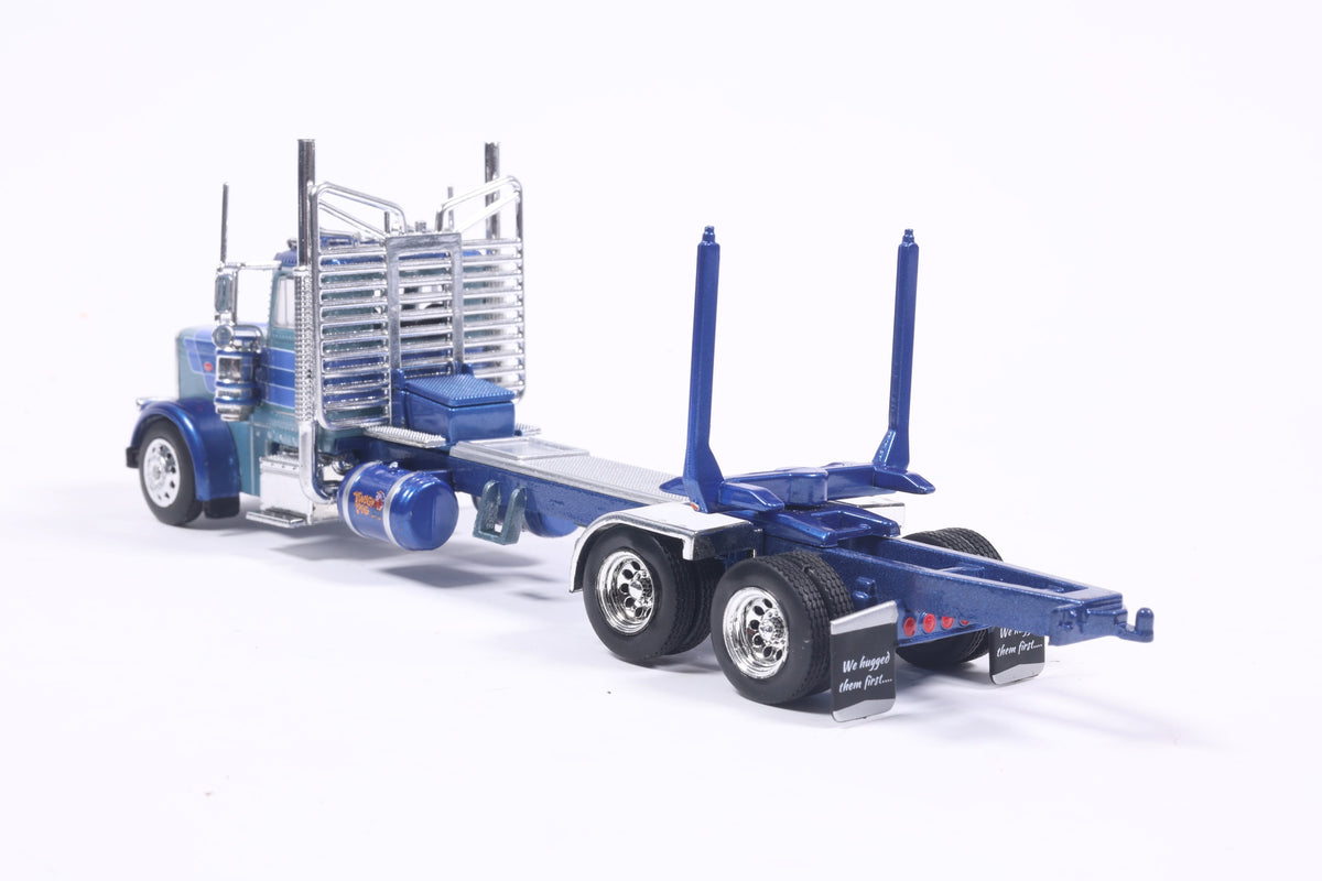 1:64 Peterbilt Model 379 Pacific Style Logging Truck - Twig Pig