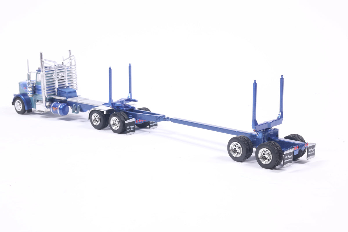 1:64 Peterbilt Model 379 Pacific Style Logging Truck - Twig Pig